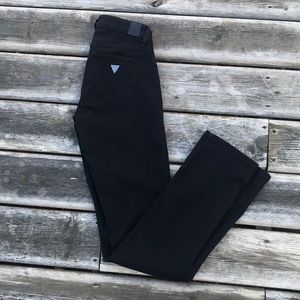 NWT Guess Black Wash Cigarette Jeans